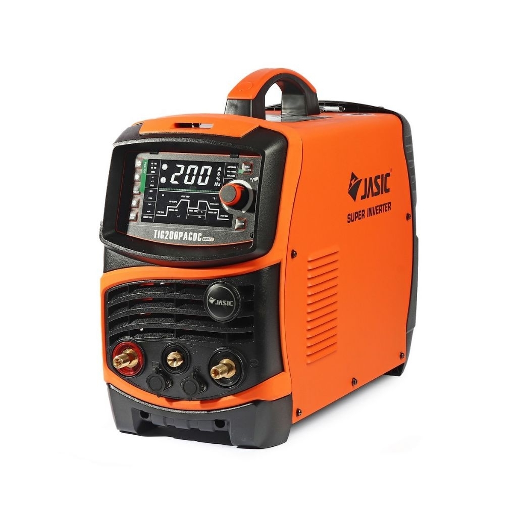เครื่องเชื่อม JASIC รุ่น TIG200PACDC จอดิจิตอล รุ่นใหม่ปรับง่ายชัดเจน เชื่อมอลูมีเนียมได้และมีระบบปร