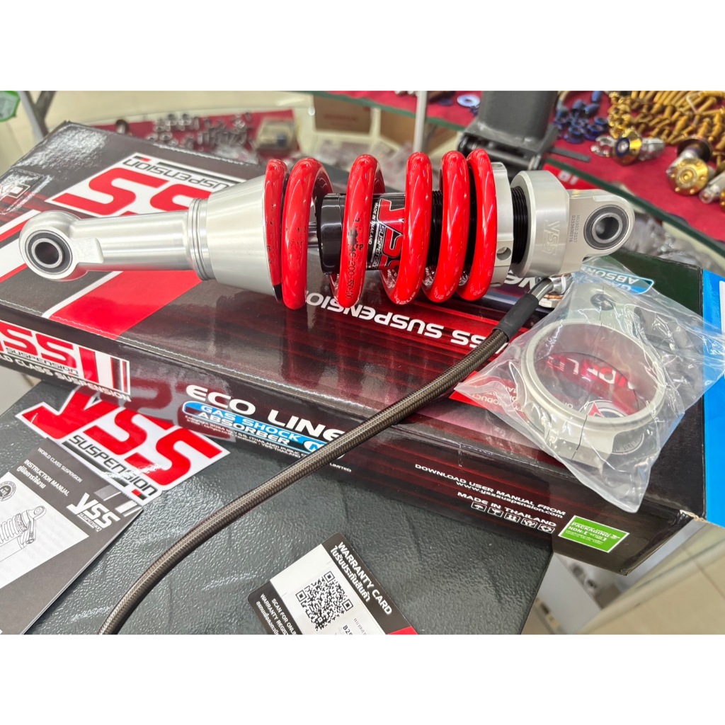 YSS Sonic G-Series Mono ยาว 255 มิล กระปุกเลเซอร์ (ของแท้) โช้ค หลัง รุ่นรถ Sonic Dash LS MSX 125 - รูปที่ 4