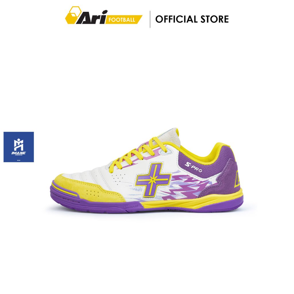 IMANE X ARI 5PRO NAPPA MYSTIC STRIKE - PURPLE (IMF1008VY) รองเท้าฟุตซอล IMANE X ARI  สีม่วง