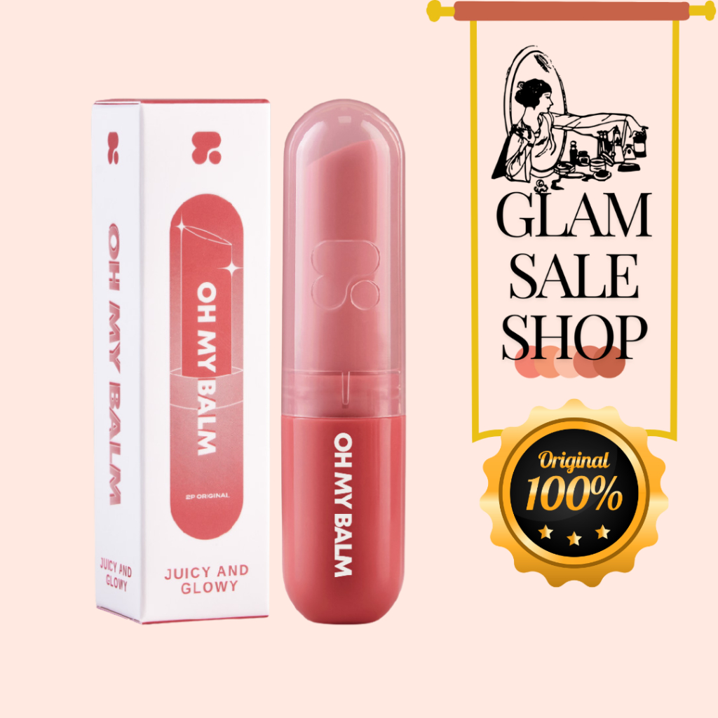 แท้100% ลิปบาล์มบำรุง OH MY BALM #ลิปบำรุง #ลิปเด็ก #ลิปบาล์มเนื้อแจม #ohmybalmลิปบาล์มเนื้อแจม