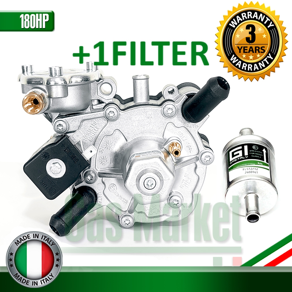 Tomasetto AT09 Nordic and GI Filter - หม้อต้มแก๊สระบบหัวฉีด LPG 4 สูบ Tomasetto At 09 Nordic แถมกรอง