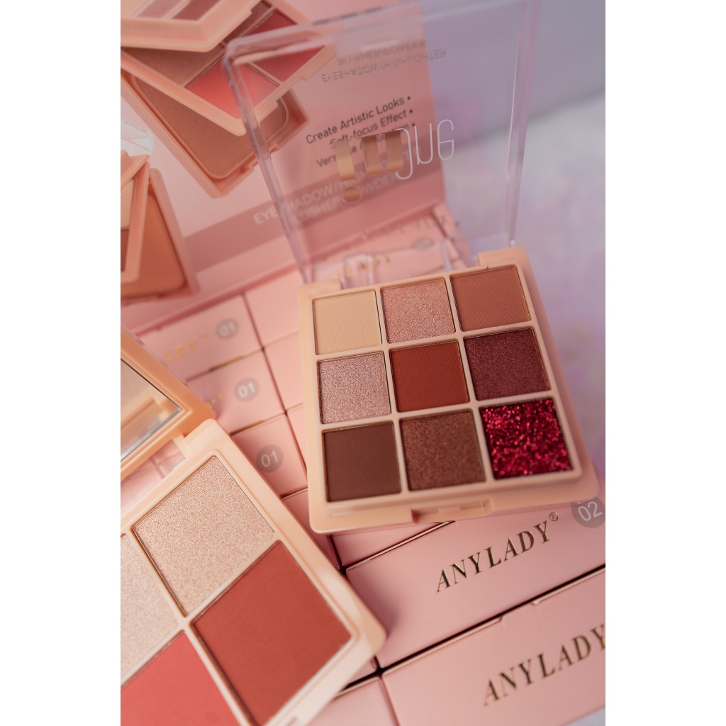 ANYLADY อายแชโดว์9 สีสวย