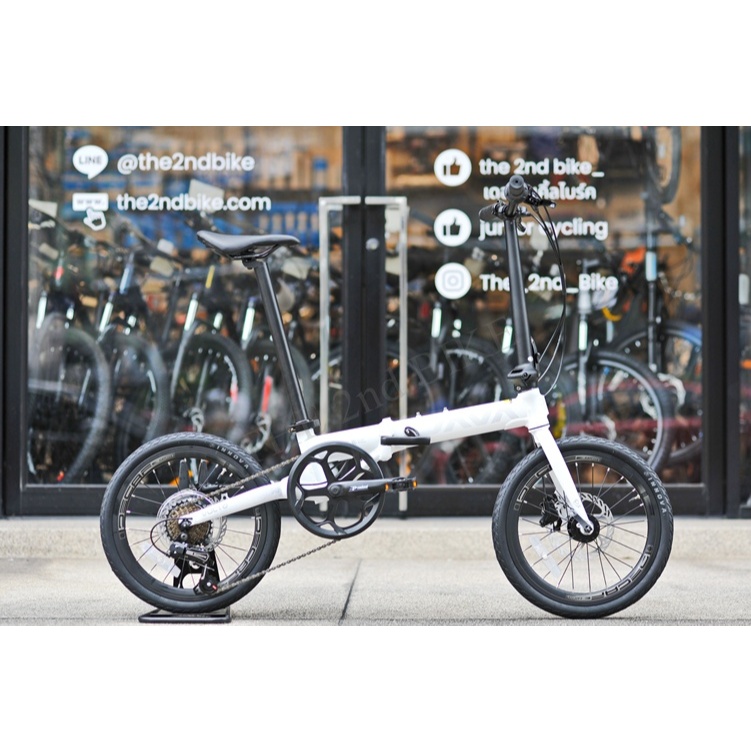 ฟรีค่าจัดส่ง จักรยานพับ JAVA X2 เฟรมอลูมีเนียม เกียร์ SHIMANO 7 สปีด ดีสเบรคน้ำมัน ล้อ 16 นิ้ว