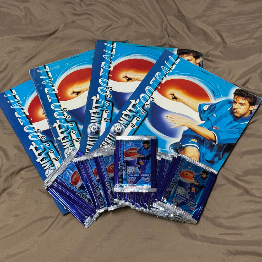 สมุดพร้อมการ์ด PEPSI GENERATION NEXT 1998 เก็บมานาน!!