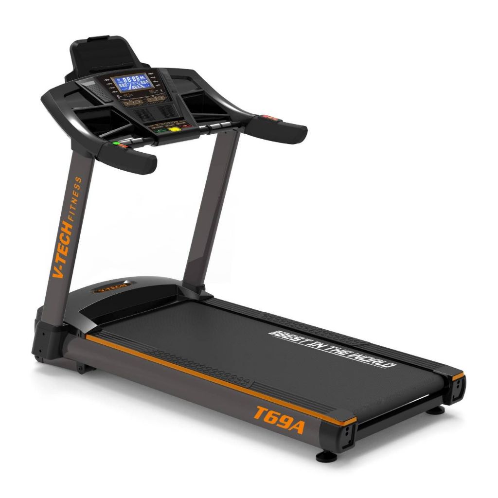 V-Tech Fitness วีเทค ฟิตเนส ลู่วิ่งไฟฟ้า รุ่น T69A ซื้อวันนี้แถมฟรี ซิลิโคน