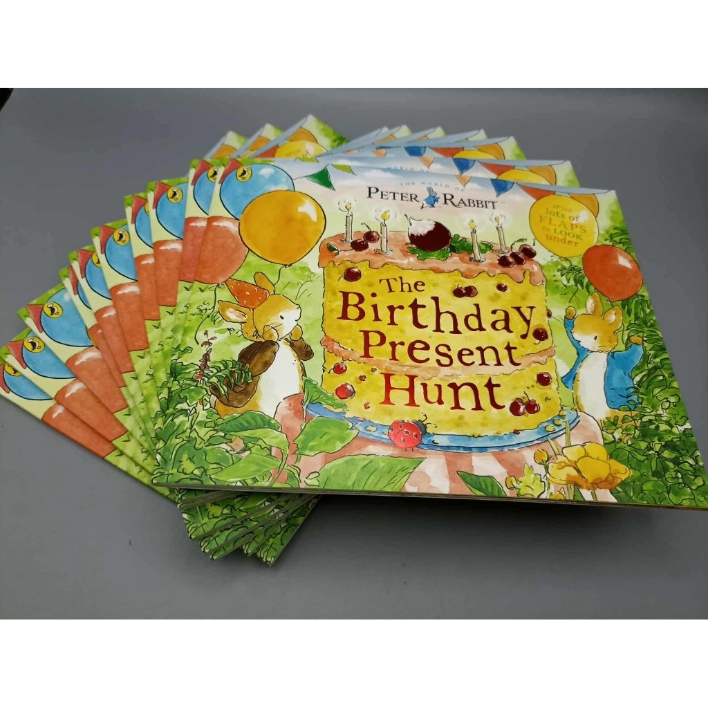 Peter Rabbit -The birthday Present Hunt หนังสือ Flap