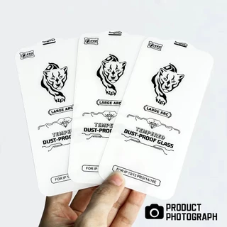 （ราคาส่ง 10in1）ฟิล์มกระจกใสไม่มีขอบเต็มจอโค้ง 0.4MM สำหรับ iPhoneXR 11 12 13 14 15 16 17Ari 17ProMax