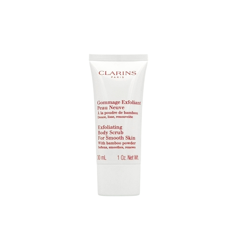 Clarins Exfoliating Body Scrub For Smooth Skin With Bamboo Powders 30ml ครีมสครับขัดผิว