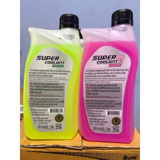 น้ำยาหล่อเย็นหม้อน้ำ ปตท PTT SUPER LONG LIFE COOLANT (พร้อมเติม) ขนาด 1 ลิตร
