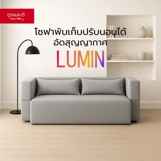 Took Lae Dee โซฟาพับเก็บได้ รุ่น LUMIN [อัดสูญญากาศ] ดีไซน์มินิมอล เรียบหรู เข้ากับทุกสไตล์การแต่งบ้าน