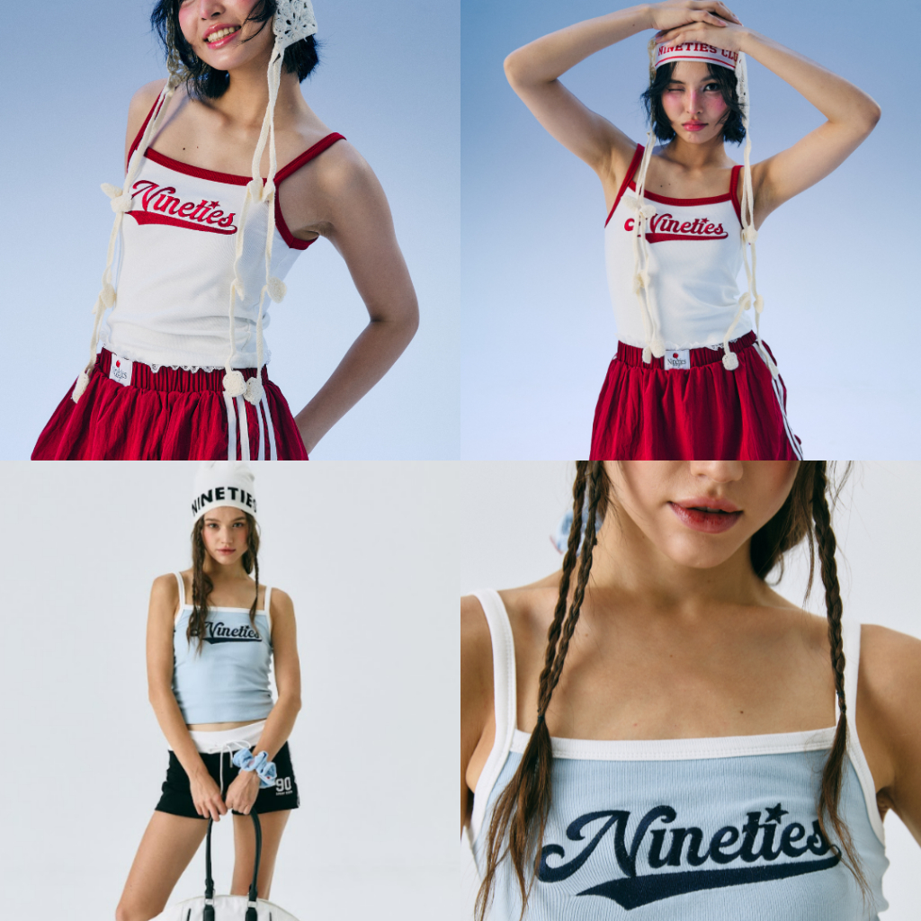 Nineties Design : Sport Club Tank Top เสื้อสายเดี่ยว รุ่น Pat