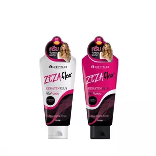Dipso Zeza Flex Keratin Plus ดิ๊พโซ่ ซีซ่าเฟล็กซ์ เคราติน พลัส #จับลอน #ผมดัด #ผมหยิกธรรมชาติ 200g