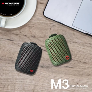 【รับประกัน 7 วัน】MONSTER ลำโพงบลูทูธ รุ่น M3 - 3 สี < ลำโพงกันน้ำ , ลำโพงเบสหนัก , ลำโพงพกพา >