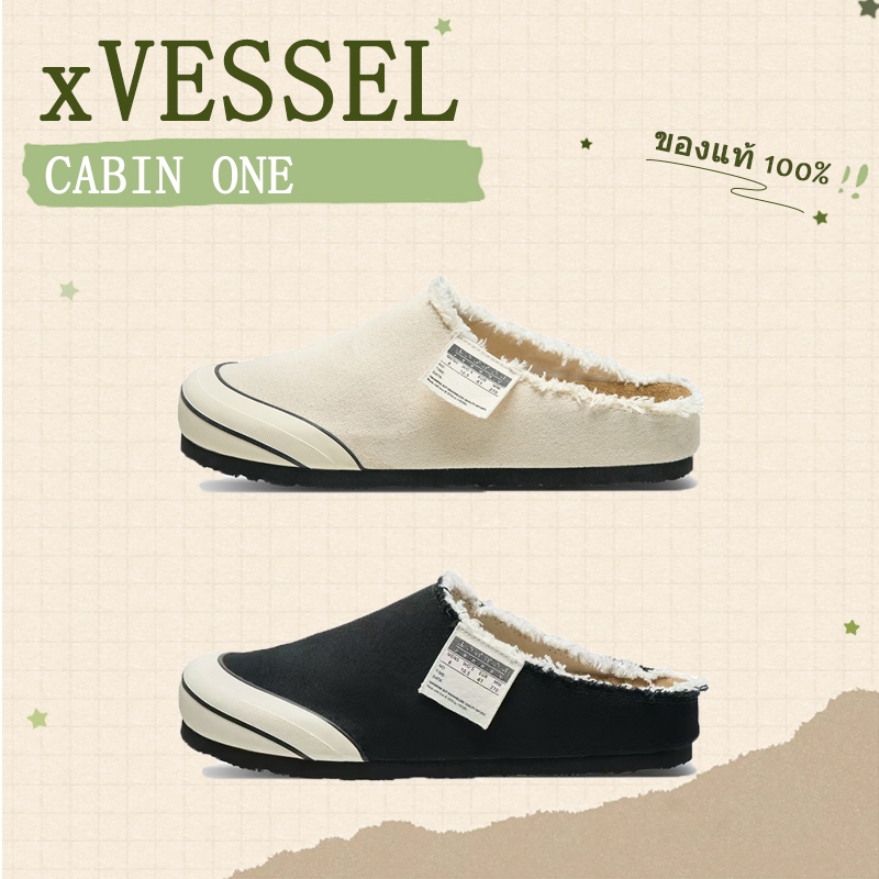 🌸 พรีออเดอร์🇰🇷 🌸 รองเท้า รองเท้าแตะ xVESSEL Cabin One รองเท้าผู้หญิง