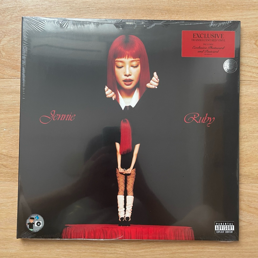 (Pre Order) แผ่นเสียง Ruby JENNIE (BLACKPINK)  Vinyl, LP, Album, Red Opaque มือหนึ่ง ซีล