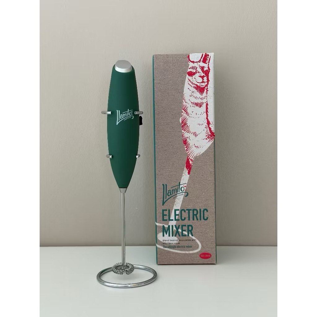 ขายดี🔥Llamito เครื่องตีฟองนม เครื่องผสมผง Superfood (Llamito Electric Mixer)