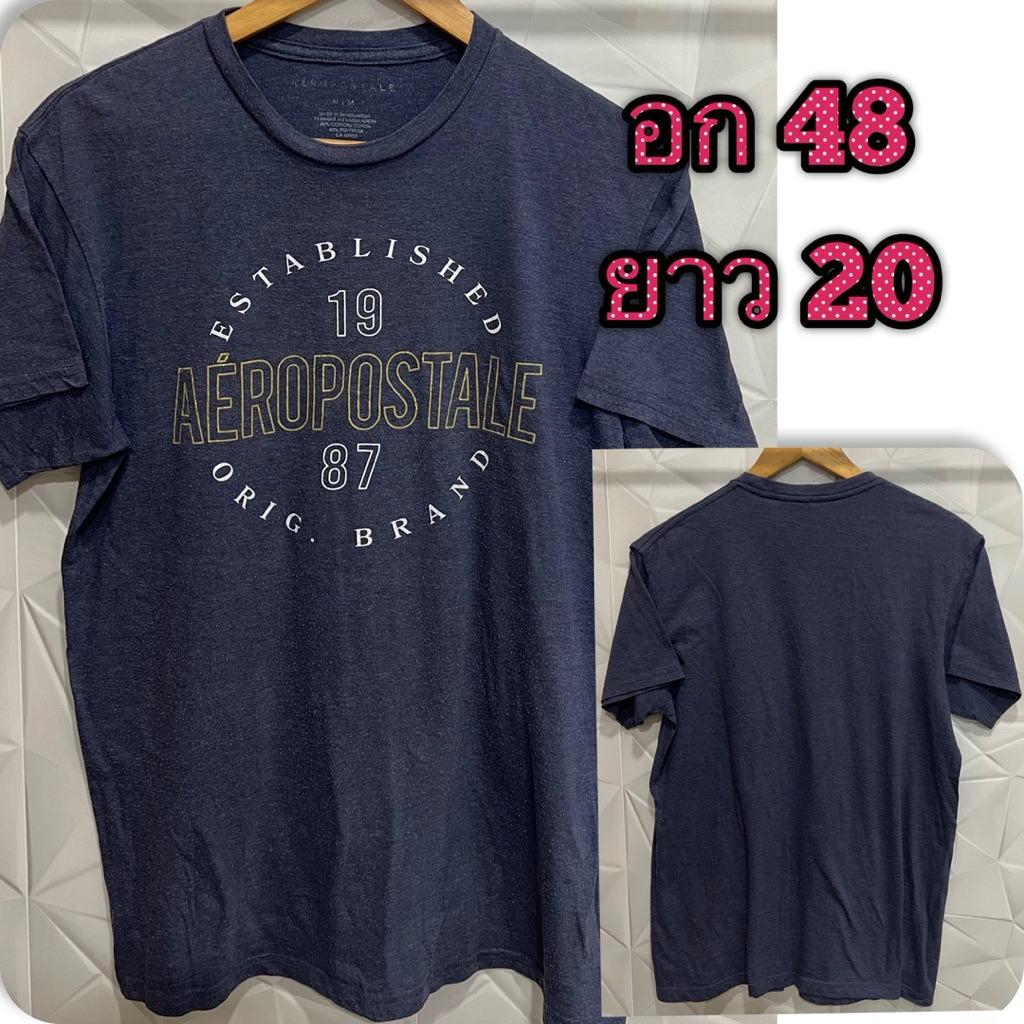 เสื้อยืดมือ2 USA ไซส์M อก44-48 (S-Mใส่ได้)
