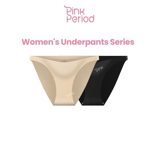 Pink Period จีสตริง กางเกงในผู้หญิง Thong panties ไร้ขอบเรียบเนียน ใส่สบาย ผ้านิ่ม ลื่นเย็น ไม่เห็นขอบ