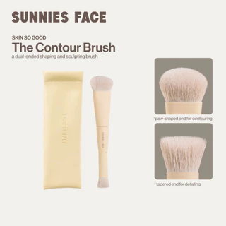 Sunnies Face The Contour Brush [แปรงคอนทัวร์สองหัว]