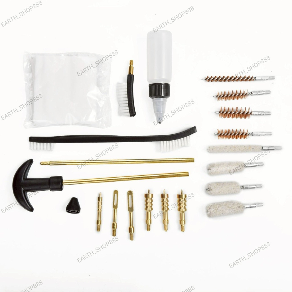 แส้ล้างปืนชุดรวมมี2แบบขนาด .22/.38/9/.357 /11/ลูกซอง12G/ลูกซอง20G ส่งจากไทย - รูปที่ 6