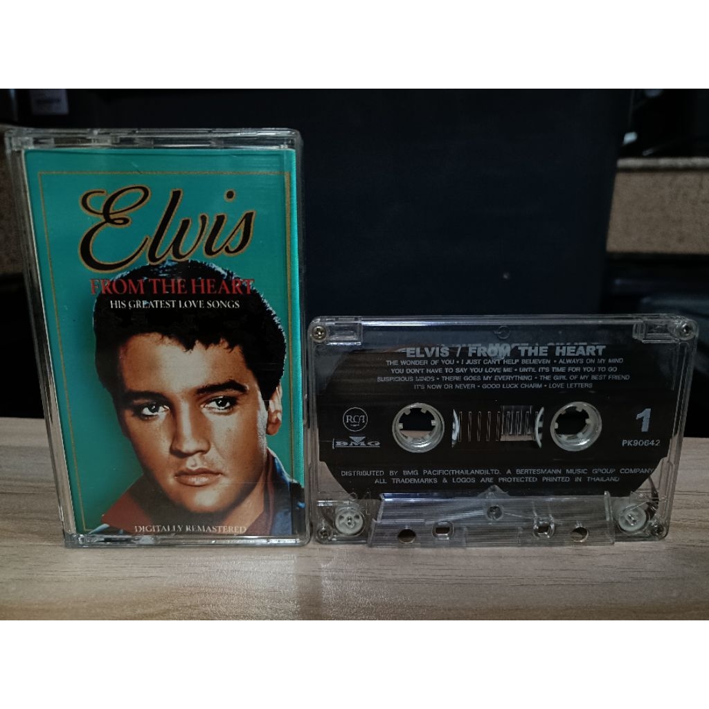 เทป Elvis Presley - from the heart