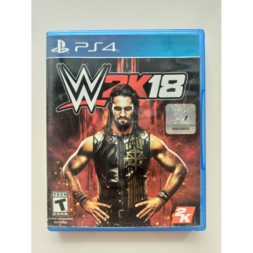 PS4 Games : W2K18 WWE 2K18 มวยปล้ำ มือ2 **ปกมีตำหนิ**