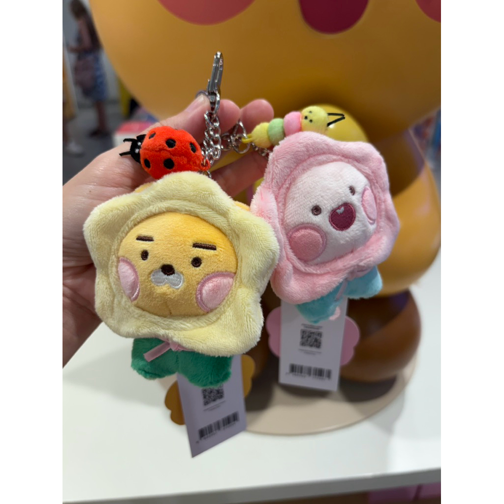 [พร้อมส่ง/ของแท้] Kakao Friends พวงกุญแจน่ารัก ไรอัน เอพีช Ryan Apeach