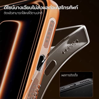 ELELAB ตาข่ายโลหะกันฝุ่นลำโพง ฟิล์มบางเฉียบ ป้องกันรอยขีดข่วน กันน้ำ สำหรับ iPhone 12 Pro Max-17 *ไม่สามารถใช้กับ 17 Pro
