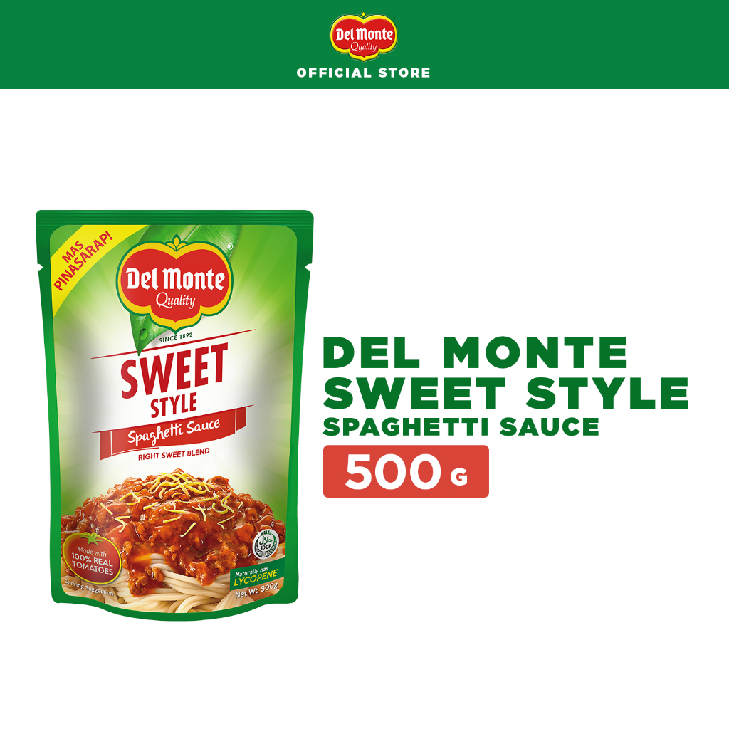 Del Monte Spaghetti Sweet Sauce 500g