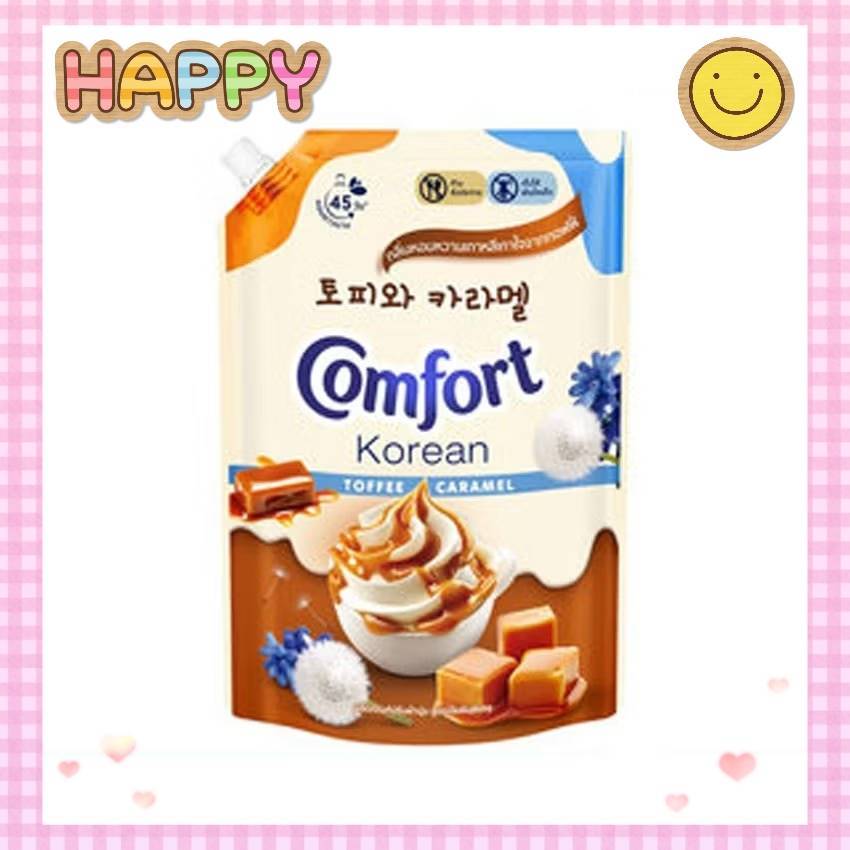 พร้อมส่ง คอมฟอร์ท น้ำยาปรับผ้านุ่ม โคเรียนทอฟฟี่ ขนาด 1050 มล.