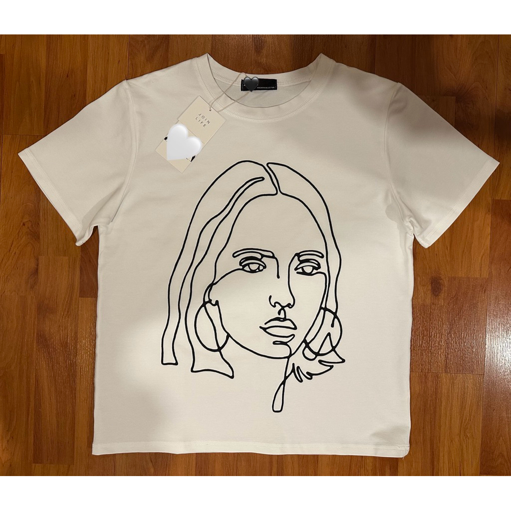 เสื้อยืด สกรีนฝังลาย งาน Yosita