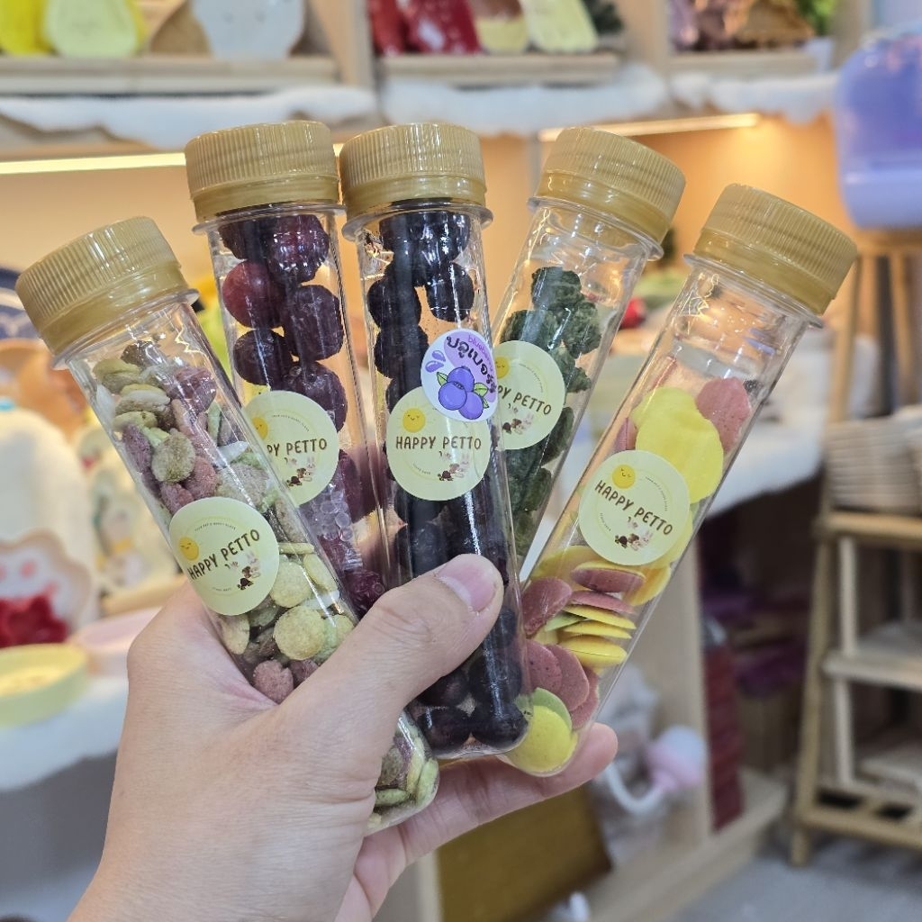 ขนมลับฟันสตอเบอรี่ ขนมหนูแฮมสเตอร์ ชูก้าร์ไกรเดอร์ กระรอก ดอร์เมาส์ ขนมสัตว์เล็ก