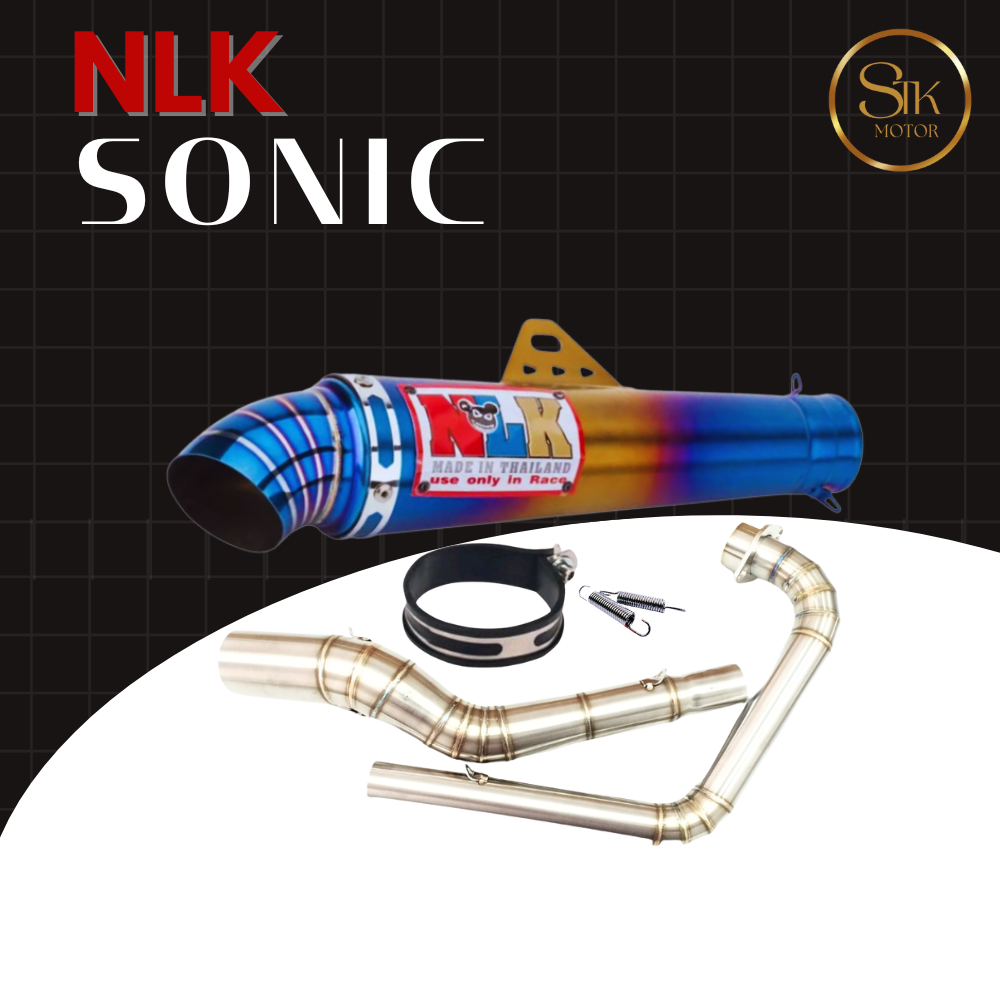 ปลายท่อ NLK+คอท่อแสตนเลสหลายรุ่นสวม 2 นิ้ว(51 มิล)