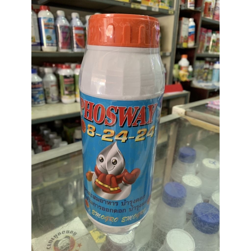 ปุ๋ยน้ำ สูตร 8-24-24 ขนาด 1 ลิตร