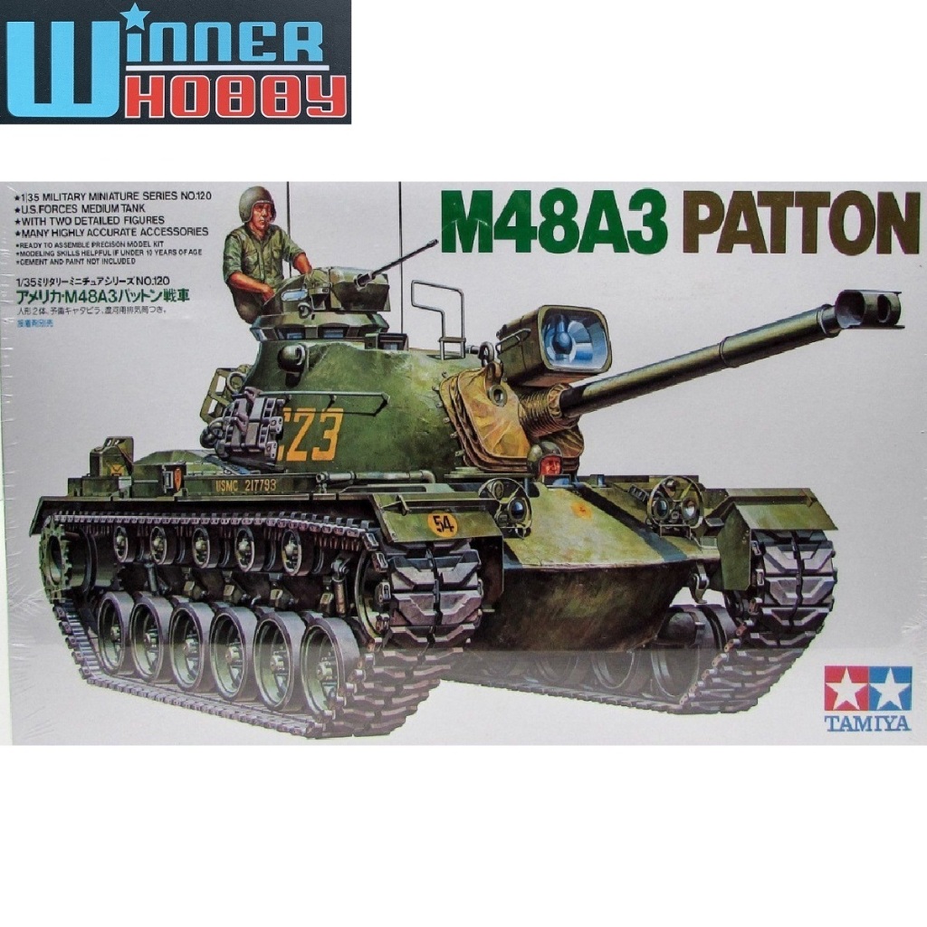 Tamiya 35120 US M48A3 Patton Tank 1/35