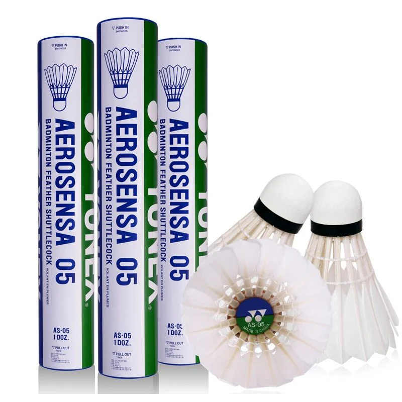 YONEX AEROSENSA 05 ลูกแบดมินตัน 1 หลอด 12 ลูก MAVIS 350/600เหมาะสำหรับใช้ในการฝึกซ้อมหรือการเล่นในชม