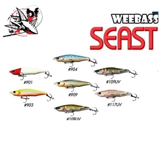 เหยื่อตกปลา WEEBASS เหยื่อปลั๊ก รุ่น SEAST SINKING เหยื่อปลอม ขนาด 85 mm 18 กรัม ดำลึก 1.2 เมตร