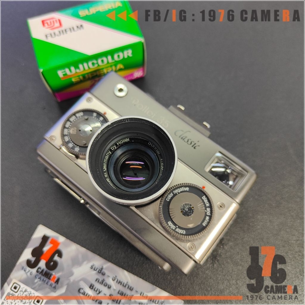 Rollei 35 Classic Titanium 35 mm film Camera