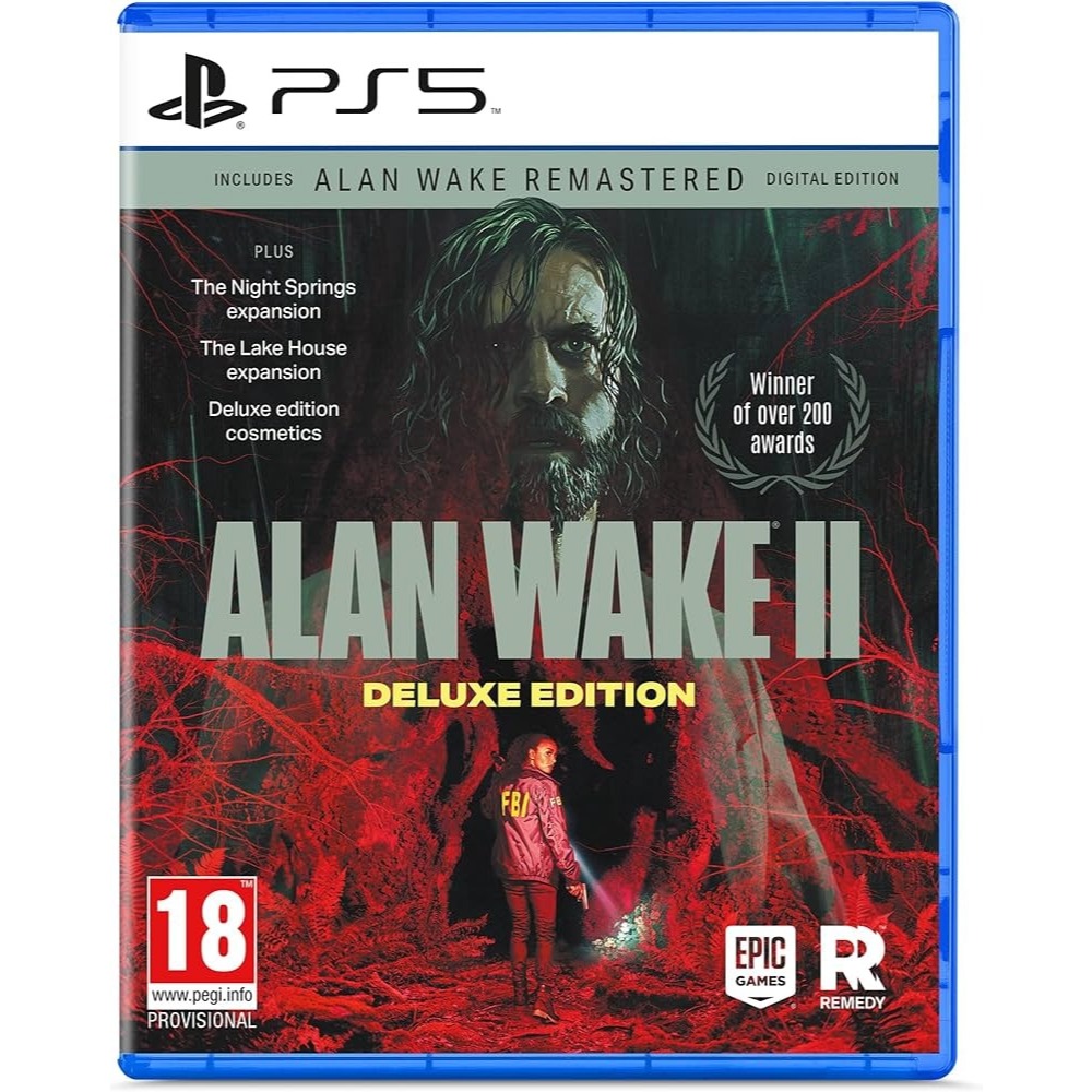 Ps5 ALAN WAKE 2 DELUXE EDITION มี Alan Wake Remastered  Digital Version  ซับอังกฤษ