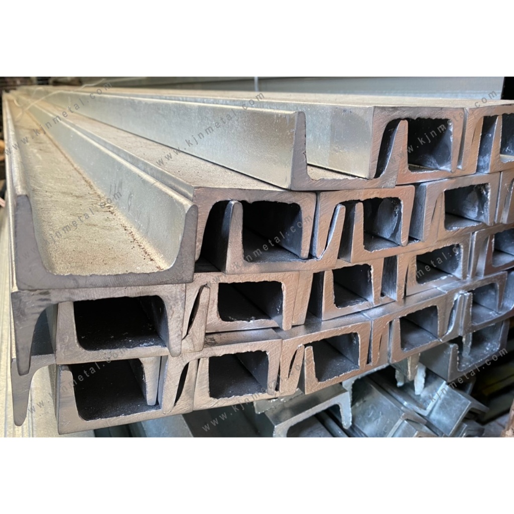 เหล็กรางน้ำชุบกัลวาไนซ์ฮอทดิพ Hot Dip Galvanized (HDG)