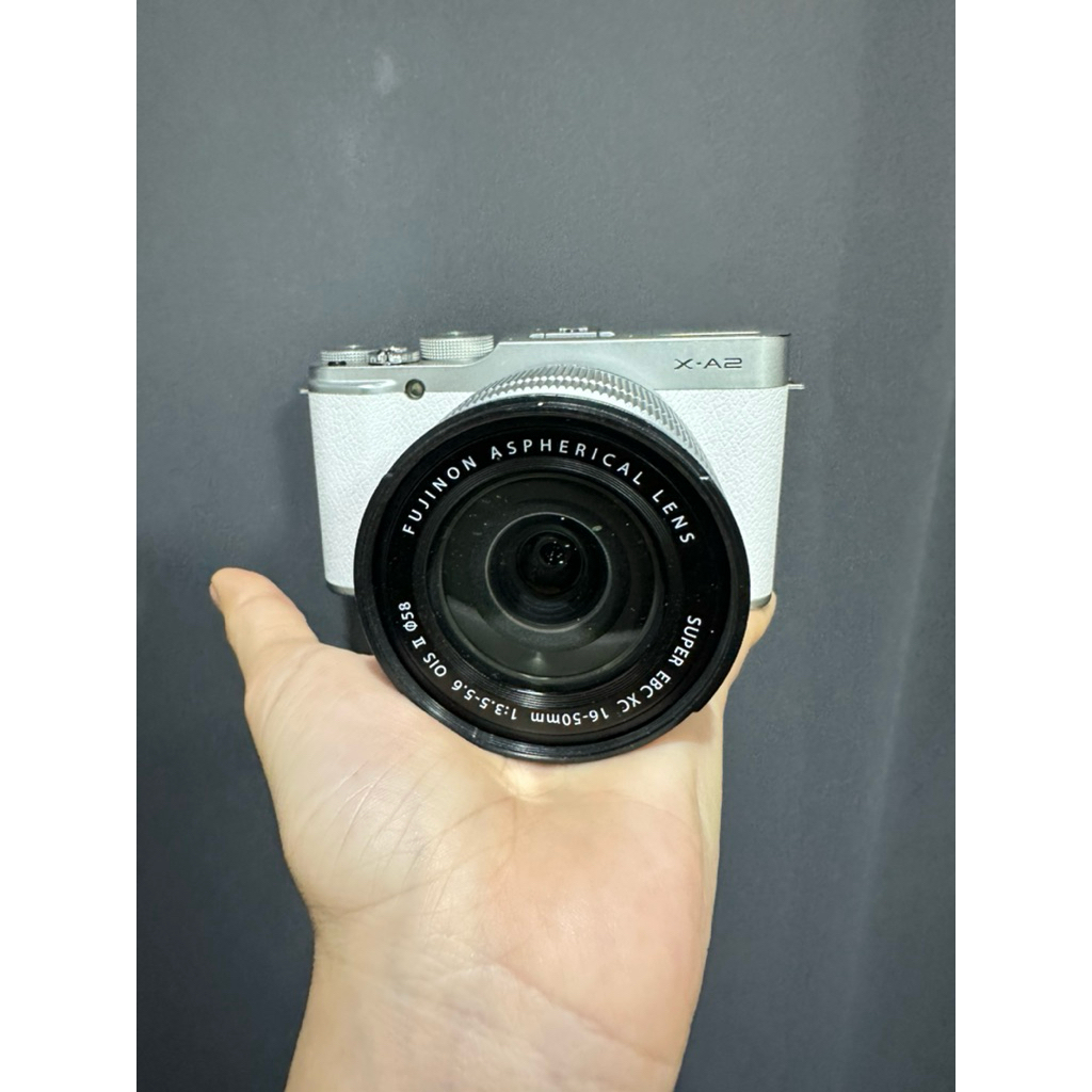 กล้องดิจิตอล มือสอง fuji xa2 สีขาว(รีวิวในรายละเอียด)