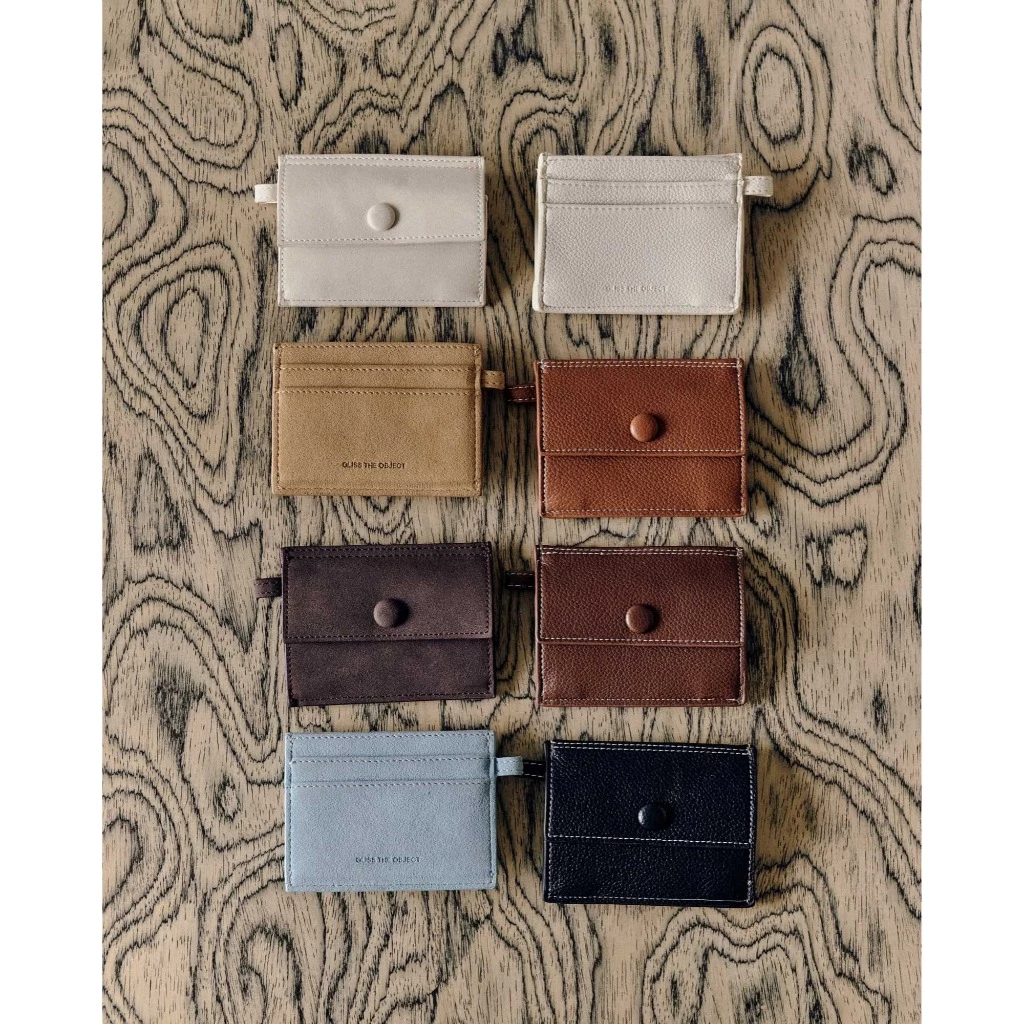 GLISS - GIGI CARD HOLDER มาพร้อมสายห้อยกระเป๋า ใส่บัตรได้ 6-8 ใบ แบงค์ และ เหรียญ