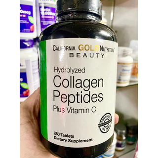 *พร้อมส่ง* คอลลาเจนจาก USA CollagenUP Type 1&3+Vit C เม็ด และผง (California Gold Nutrition)