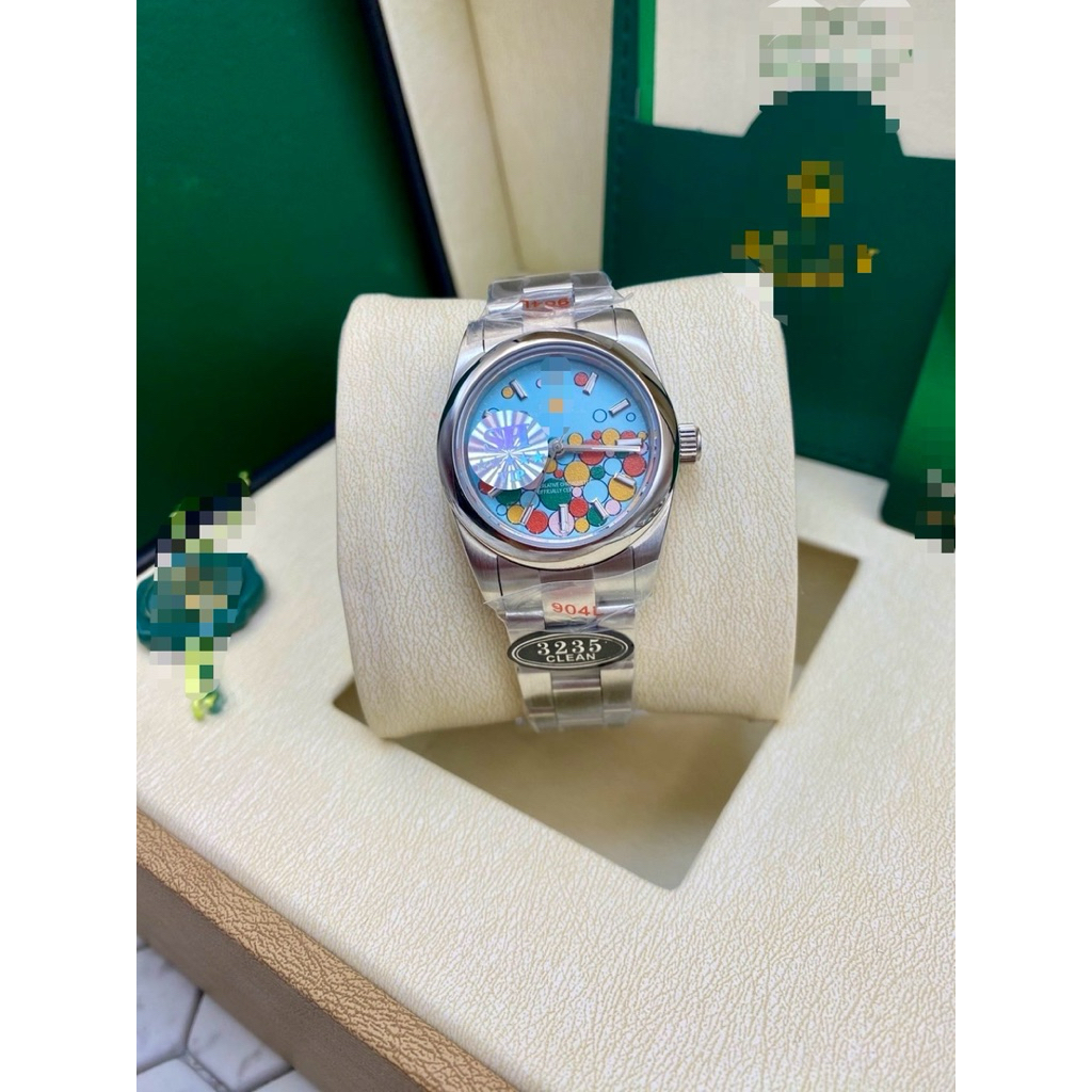 RO/OP/Hiend นาฬิกาข้อมือผู้หญิง ขนาด 31 mm  ระบบออโต้  นาฬิกาแฟชั่น