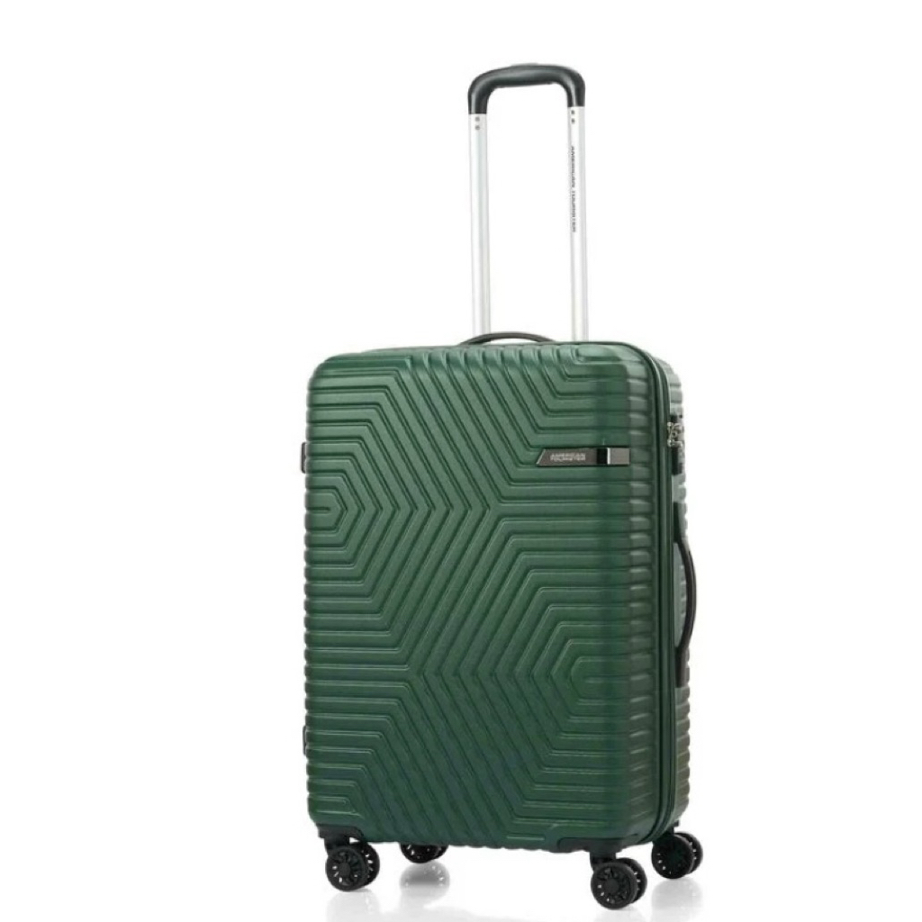 AMERICAN TOURISTER กระเป๋าเดินทางล้อลาก (25นิ้ว) สีเขียวเข้ม รุ่น ELLEN SPINNER 68/25 TSA
