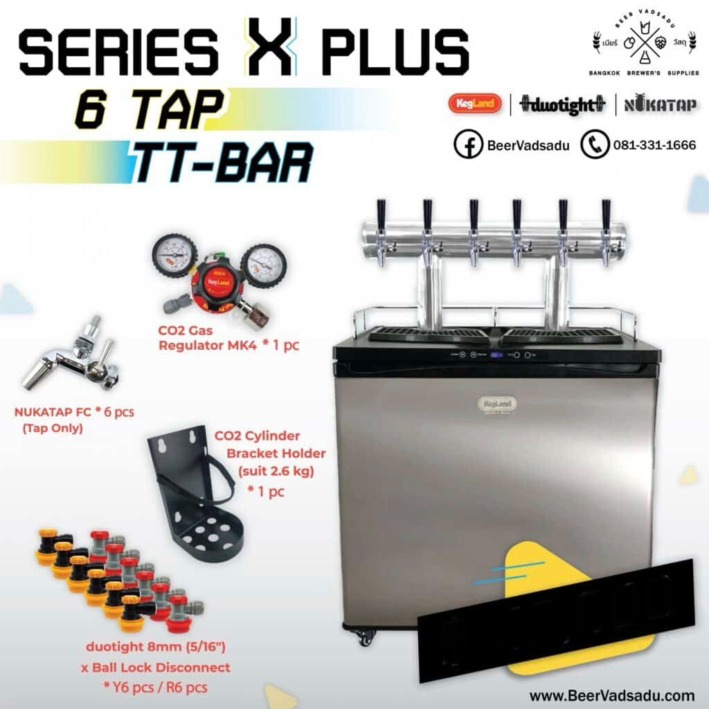 Series X Plus Rider 6Tap TT-bar