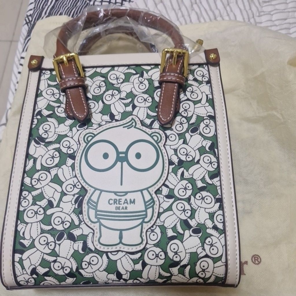 กระเป๋า Cream Bear ใหม่100%