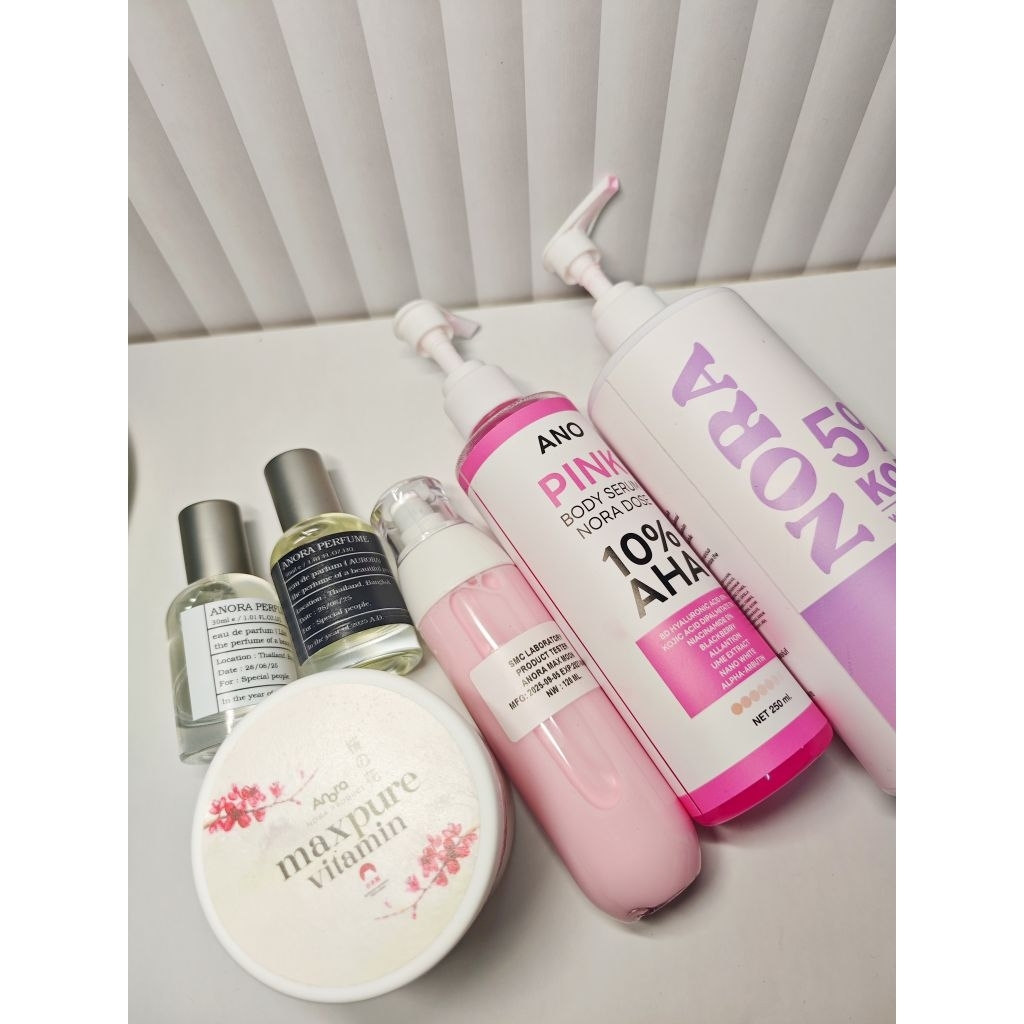 (ยกแก๊งแบรนด์ANORA)ครบทุกตัวในตะกร้านี้