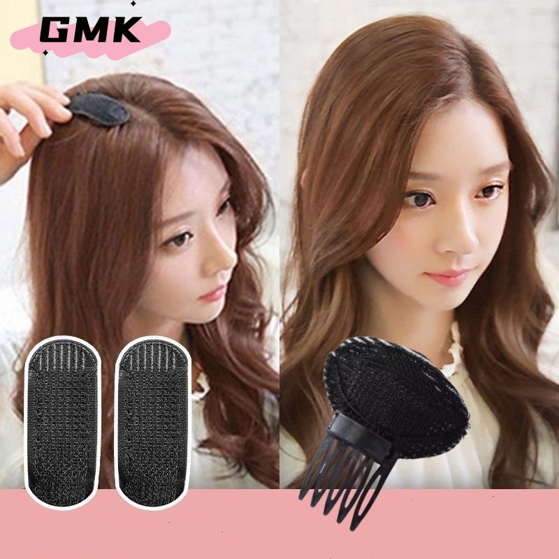 Velcro Hair Pad Fluffy BB กิ๊บติดผมสําหรับผู้หญิงฟองน้ํา คลิปเสริมผมพอง Pad ผม Fluffy Mat Roots Pad