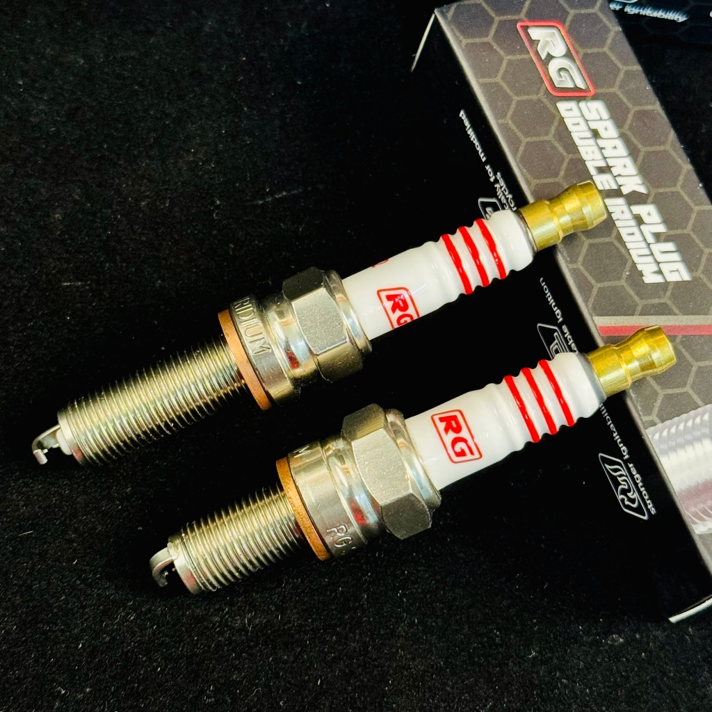 หัวเทียนแต่งRG DOUBLE IRIDIUM ไฟแรง นิ่ง เสถียรแบบเห็นได้ชัดจุดระเบิดแบบDOUBLEสำหรับรถแรงโดยเฉพาะ#RG (ราคาต่อ1หัวค่ะ) ราคา ถูกที่สุด ดีลบีเคเค แกลเลอรีภาพที่ 7